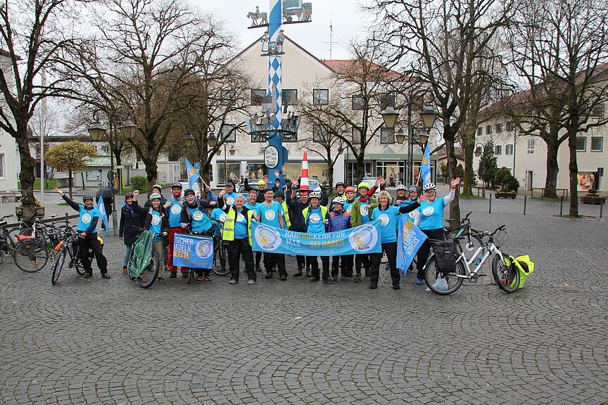 Sternfahrt 2023 Sternfahrt, ADFC Miesbach