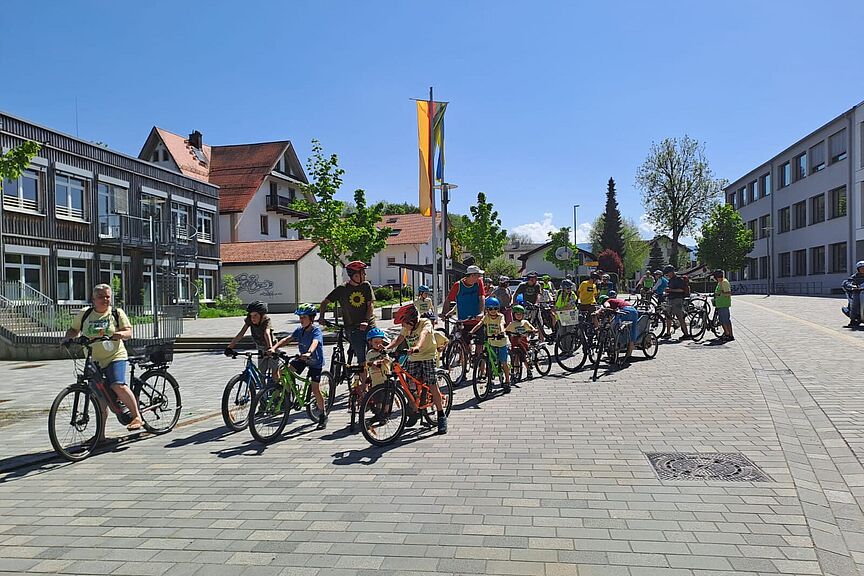 ADFC Miesbach KidicalMass KidicalMass 2022 in Miesbach