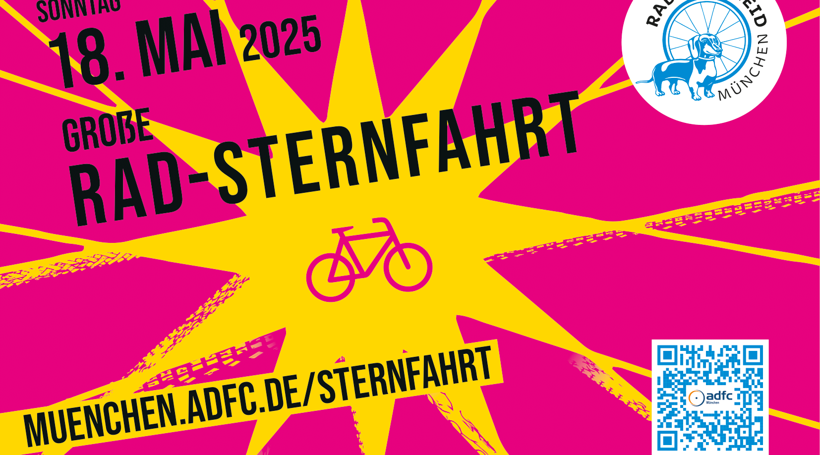 18.05.2025 ADFC Rad-Sternfahrt nach München