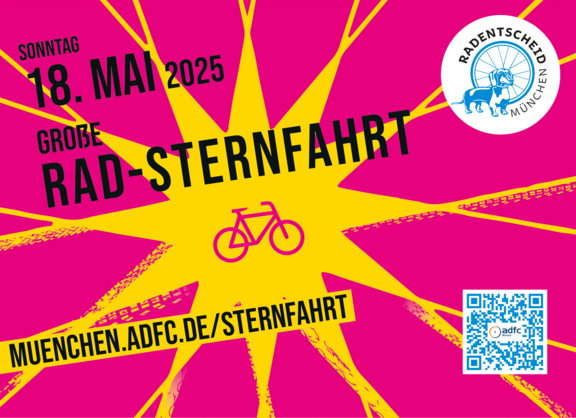 18.05.2025 ADFC Rad-Sternfahrt nach München