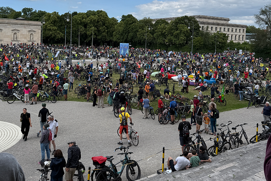 Abschluss auf dem Königsplatz Abschluss auf dem Königsplatz