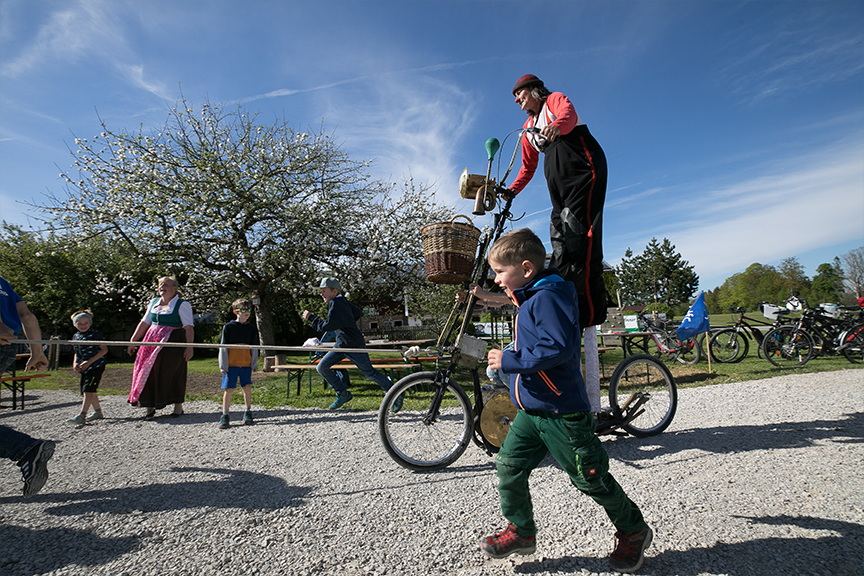 Biohof Oberlinner - Clown Stefan Avellis