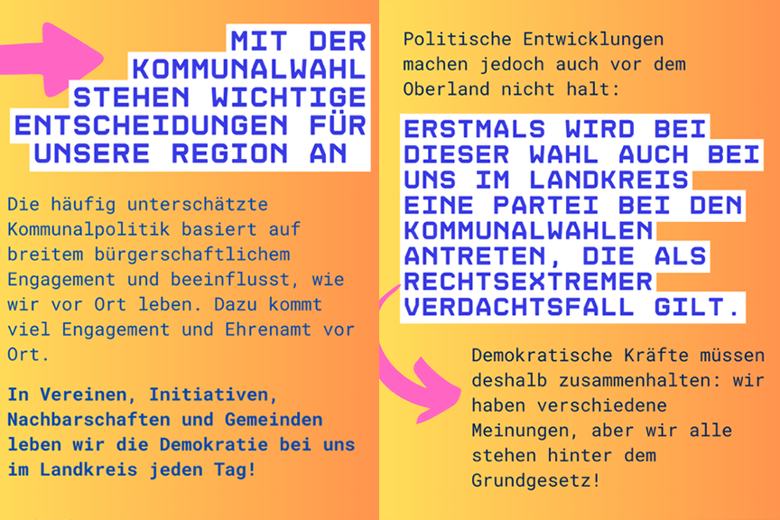 Demokratie Feiern - Demokratie schützen 