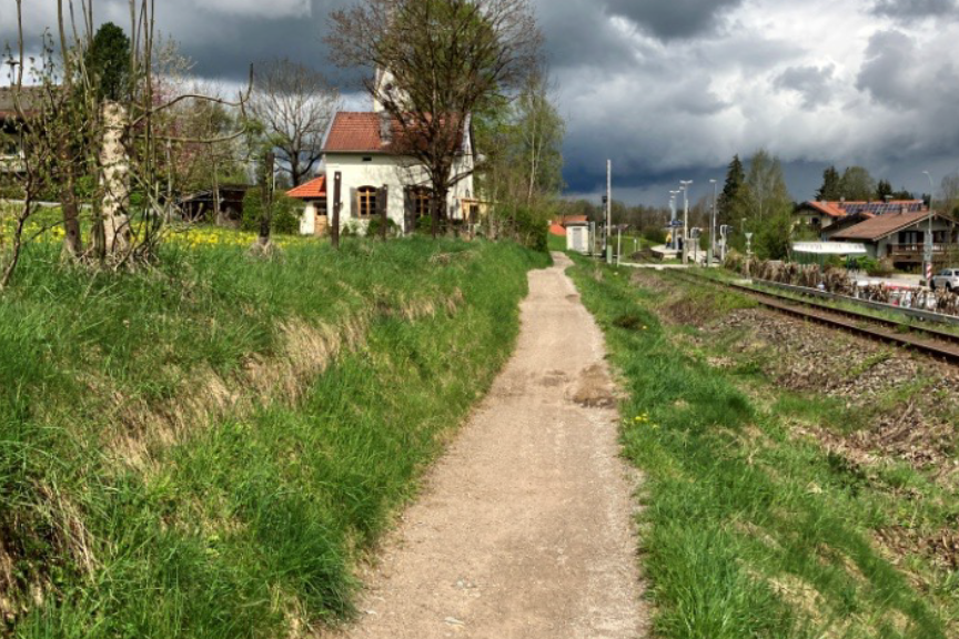Radweg Miesbach-Hausham