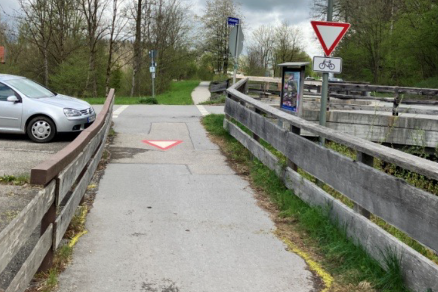 Radweg Miesbach-Hausham