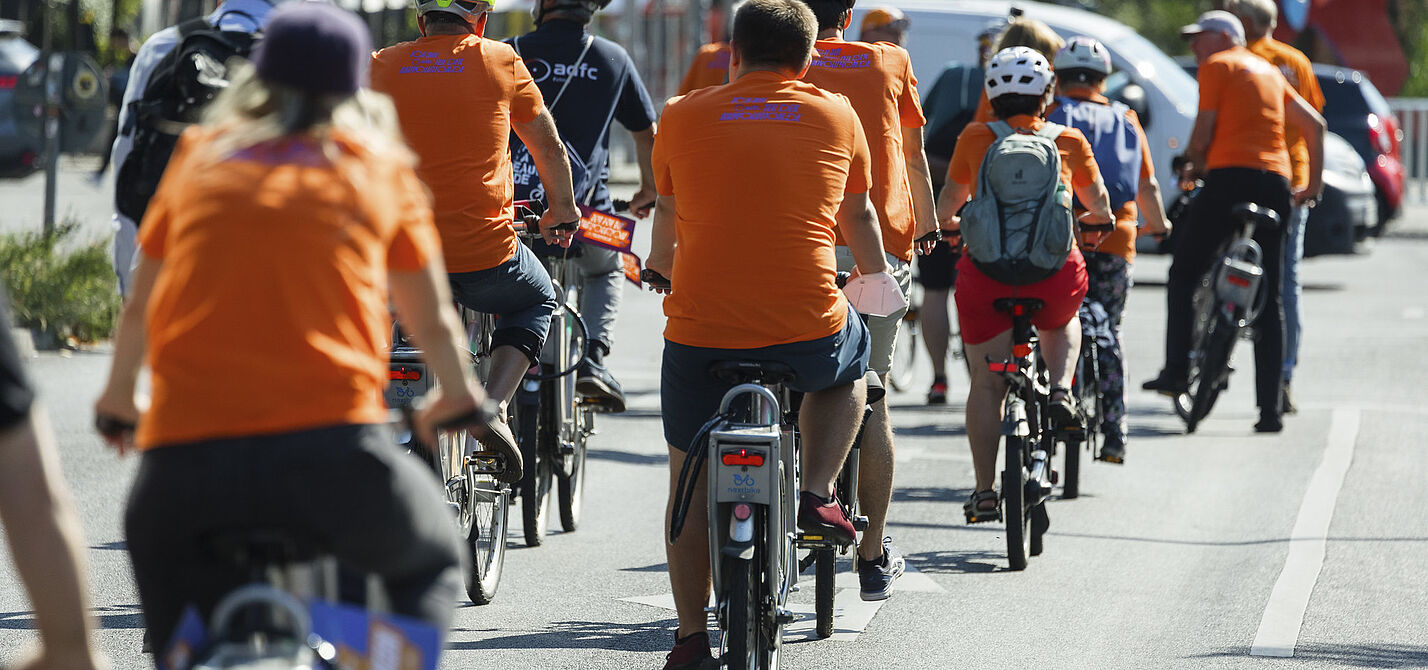 Radfahrgruppe